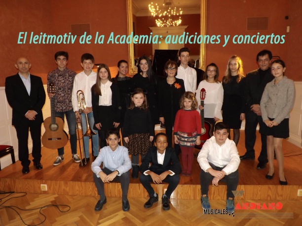 El leitmotiv de la Academia: audiciones y conciertos.