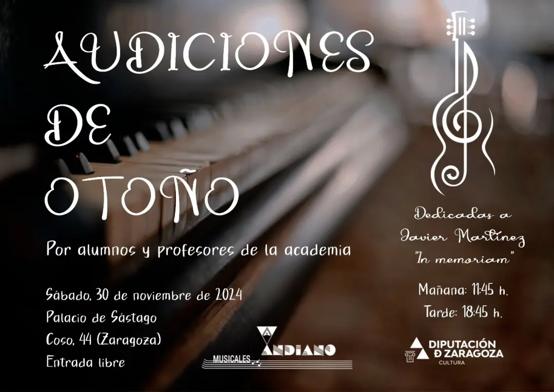 Audiciones de Otoño